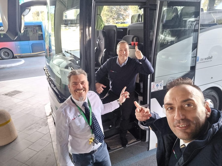 servizio di nolo autobus con conducente a Roma